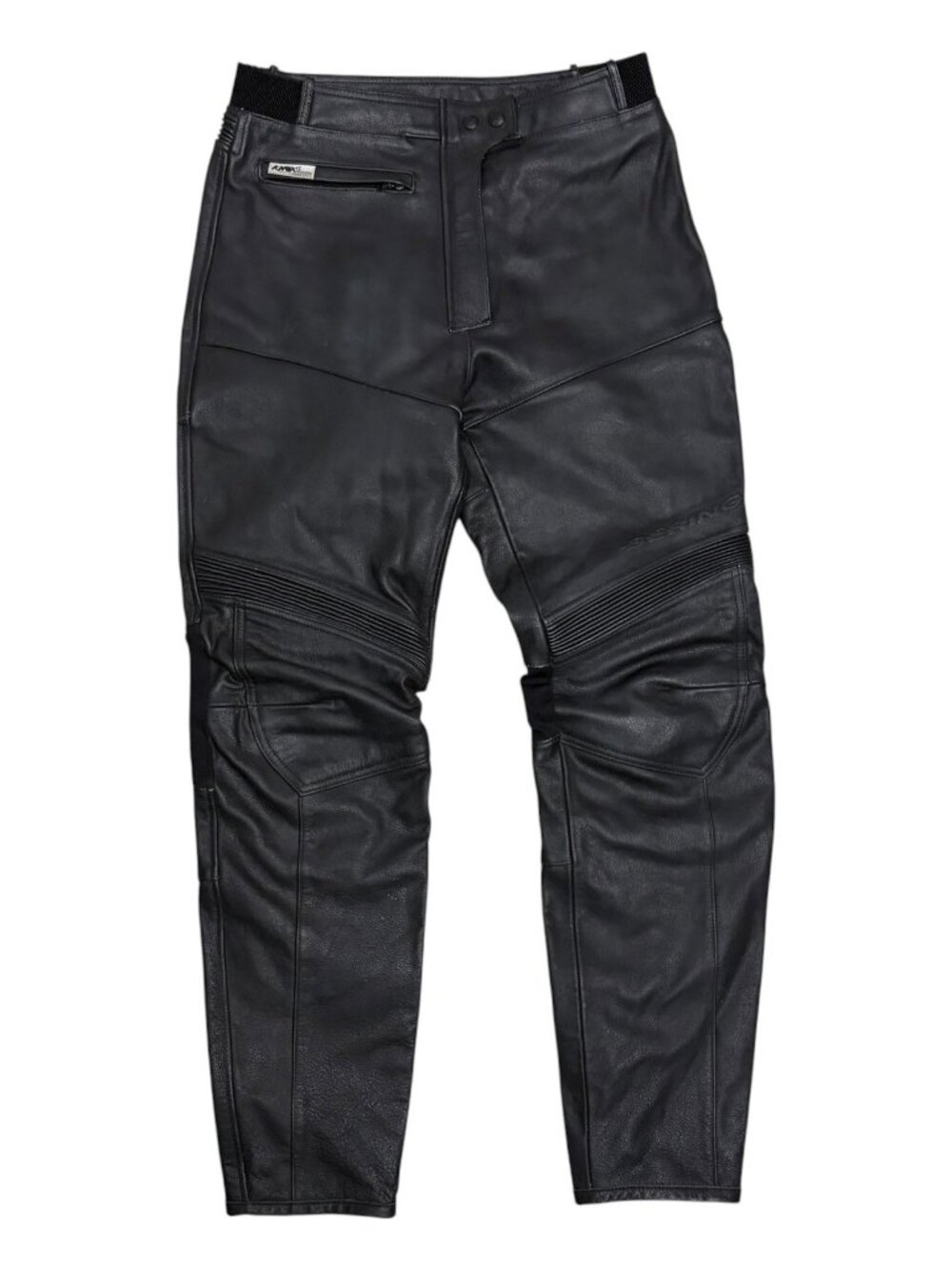 BERING T3 LEATHER Motorcycle Pants Biker Riding Trousers Mens Medium 32x32